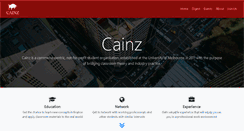 Desktop Screenshot of cainz.org